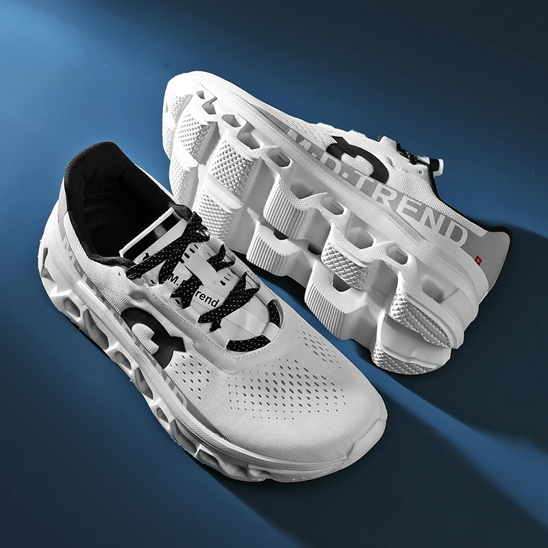 Lightweight Road Running Sport Luxury Shoes Men Low-Top Athletic Court  Sneakers with Minimal Stretch Air Mesh Designer Shoes Men