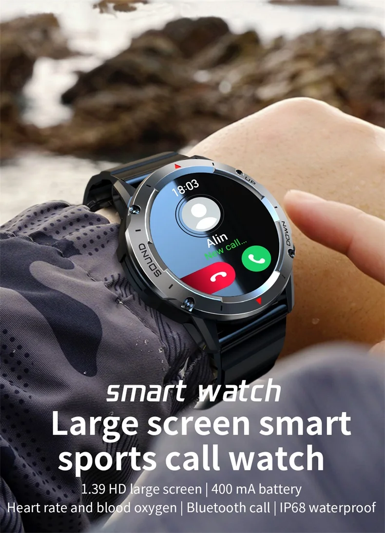 NX9 Smart Watch Men with Sports Fitness Tracker Music Control Phone Call Smart Watch Waterproof 400mAh Big Battery Calling Smart Watch for Men (1).jpg