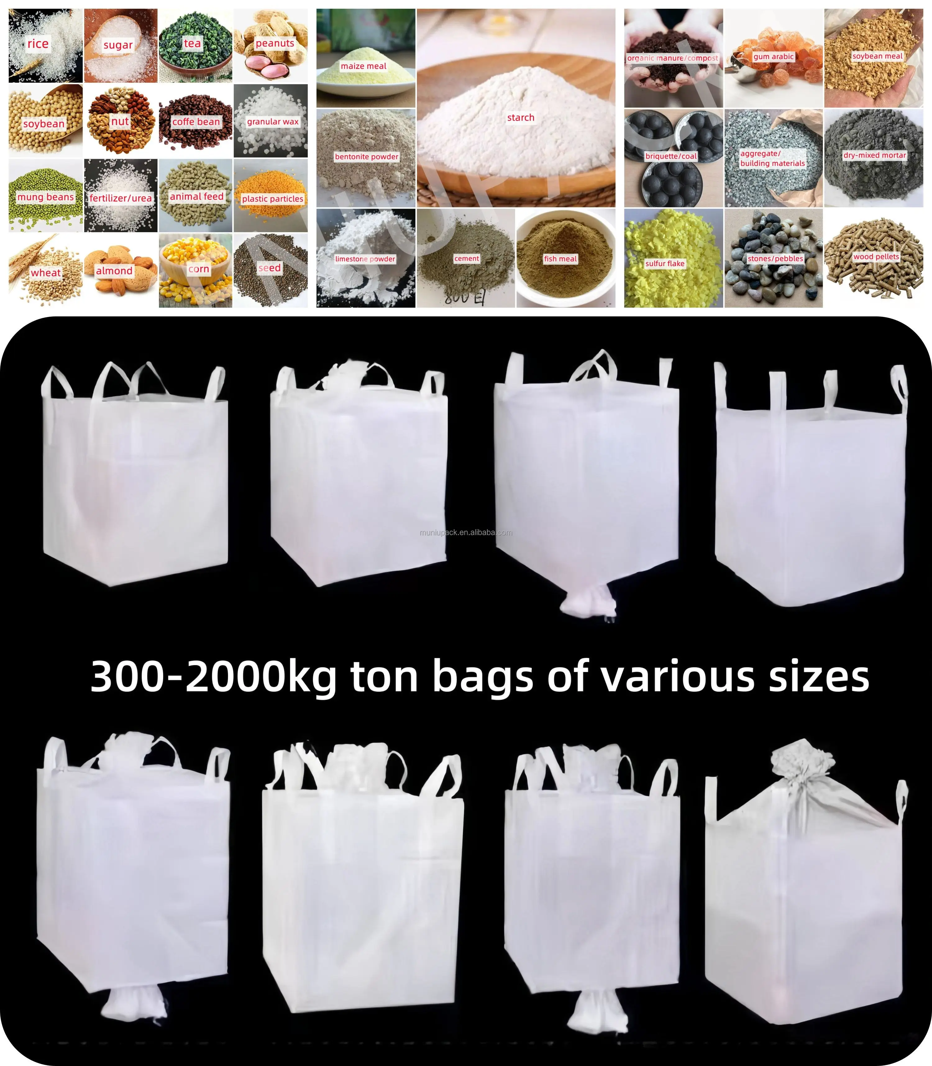 500kg 1000kg 2000kg Fibc Wood Pellet Bag Weighing Packing Machine Fertilizer Jumbo Bag Packaging Machine
