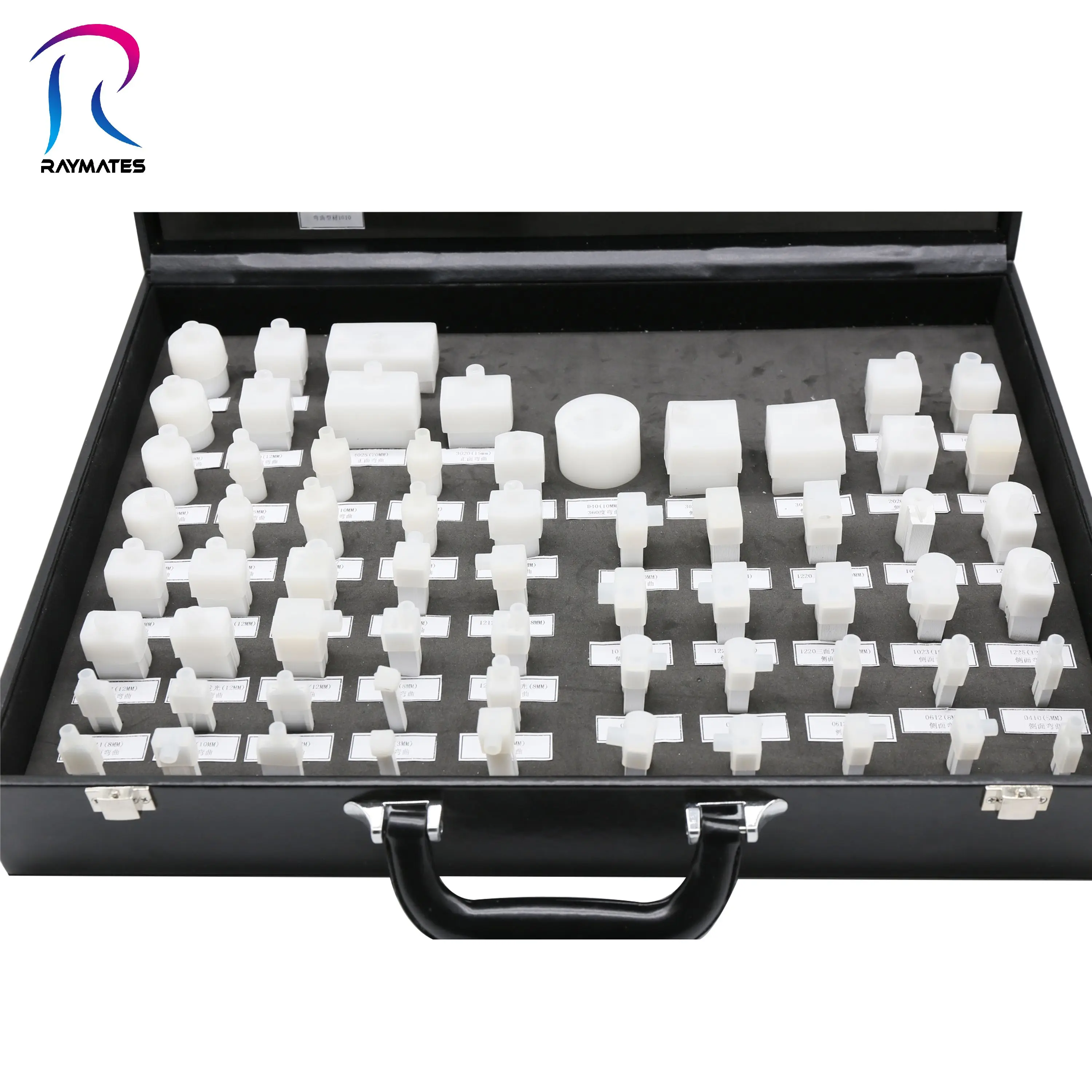 Custom Neon Led Sample Box Neon Kit Portable Display Sample Case for Exhibition Silicone Led Neon
