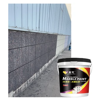 cheaper price high quality Good Feedback Color Decorating Home Wall Paint real Marble Stone Coating
