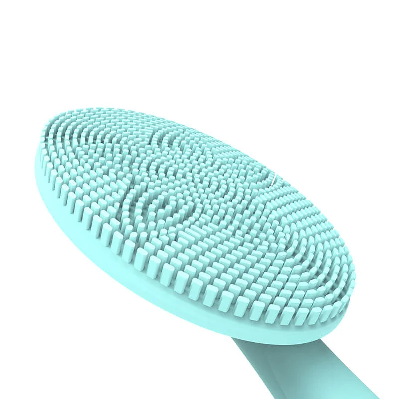PSB adjustable speed electric vibrating exfoliator facial silicone sonic face cleansing brush scrubber