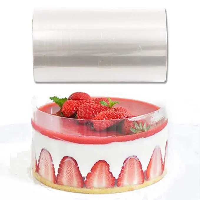 foodgrade individually tranprent wrapped cakes clear