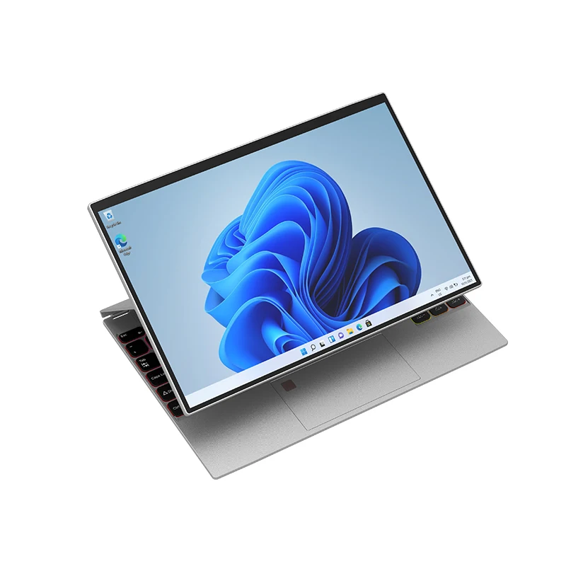 Narrow Edge NOTEBOOK 14.1 Inch Plastic PC Transparent Shell 1920*1200 IPS Screen N95 N5105 DDR4 2.0MP Camera Laptop