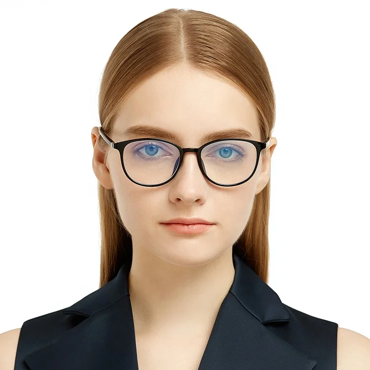 High Tr90 Frame Blue Light Blocking Glasses Anti Glare Fatigue Blocking Headaches Eye Strain Glasses