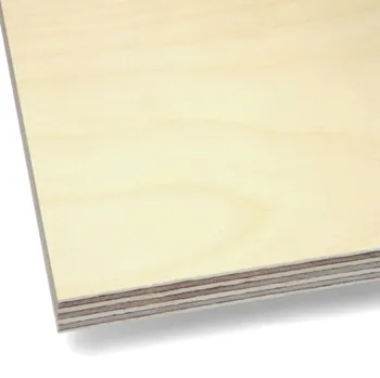 Plywood Biz Standard Birch PLywood for Cabinets Furniture E0 Glue Carb P2 Melamine Plywood Board