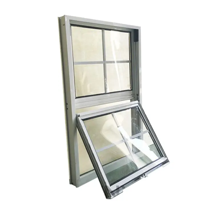 Aluminum up and down sliding window American style sash window grill