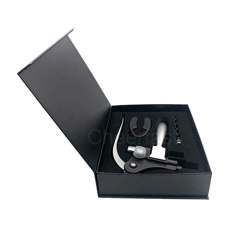 高品質亜鉛合金レバースタイルウェイターコルクスクリューバニー