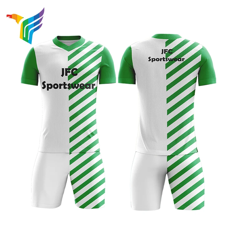 OEM Custom Sublimation Yellow Brazil Soccer Football Uniform Jersey Kids Soccer Jersey School Soccer Team