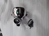 Single-eye chrome headlight + dash + lock