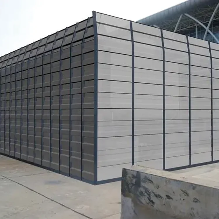 Halangan Bunyi Industri Akrilik untuk Menara Penyejukan dengan Lapisan Anti-Karat dan Pelepasan Bunyi 0.5