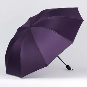 Hot Selling Customised 3-Fold UV Wind Resistant Umbrella Frame Outdoor Folding Umbrellas