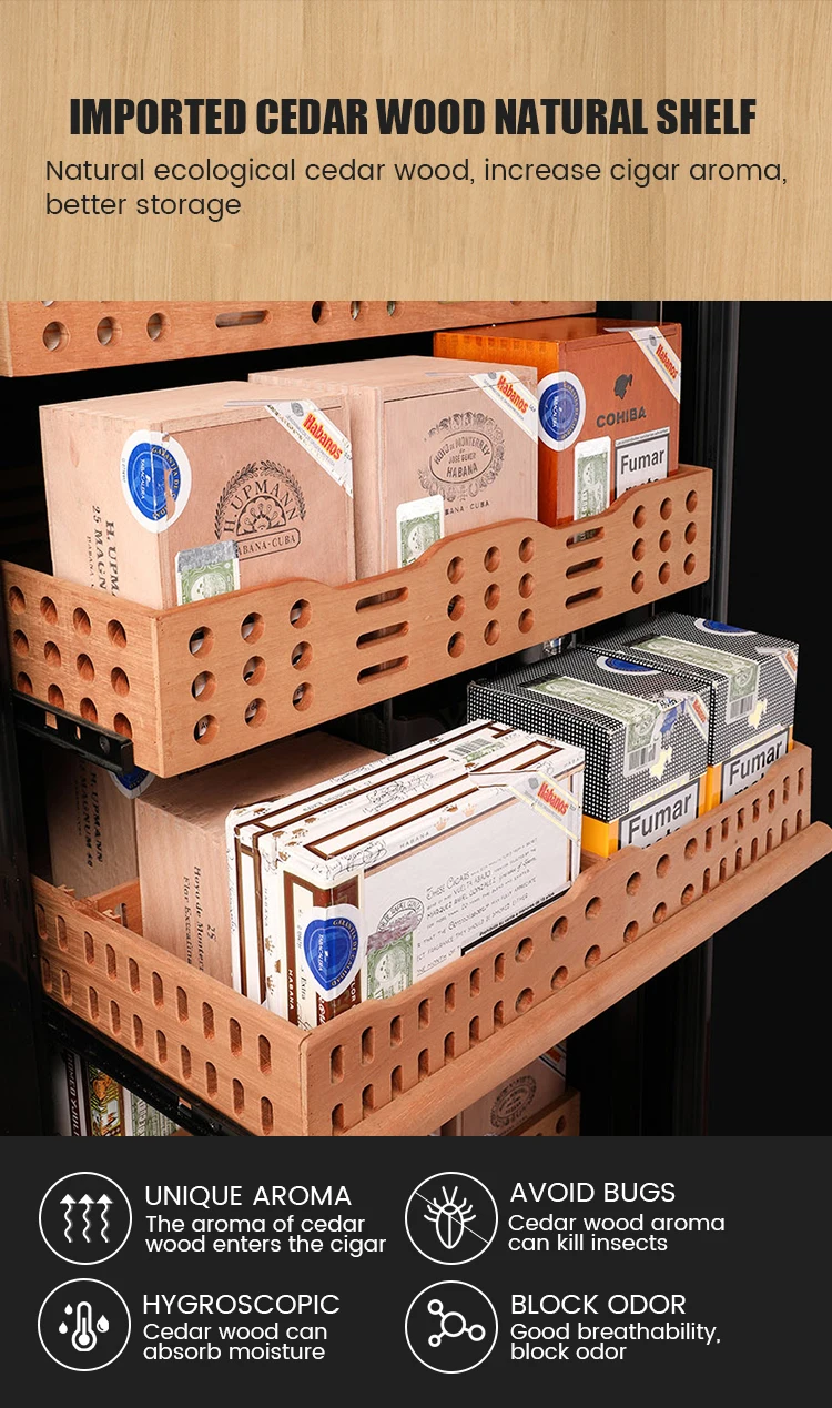 Commercial Cigar Humidors Cigar Cooling Humidor Fridge Refrigerator
