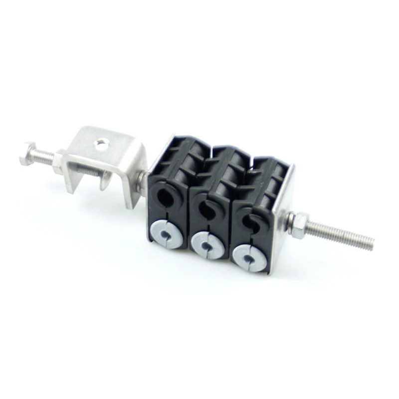 RRU Fiber Power Cable Clamp Feeder Clamp