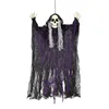 Classic hanging ghost's purple witch