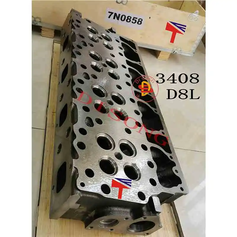 Diesel Engine 7N0858 Cylinder Head for 3408 Excavator D8L