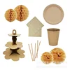 Kraft paper cake rack