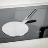 Fil plat fixe en acier inoxydable argenté (HDP011)