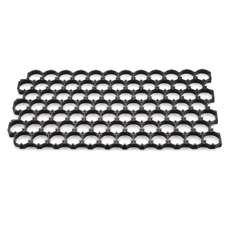 Customizable Cylindrical Lithium Cell Honeycomb Tray Battery Pack Spacer Organizer Bracket Premium Accessory for Efficient