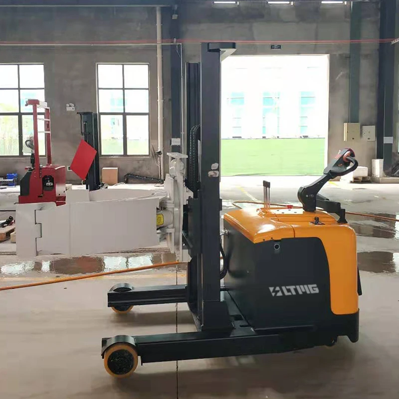 Lifting Stacker Used to Roll Paper Gripper Forklift with Rotating Clamp