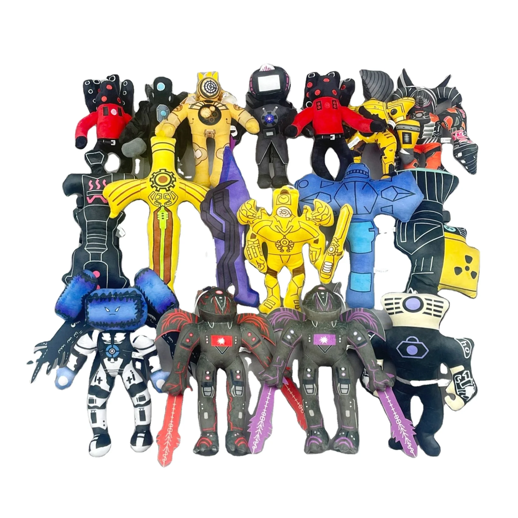 New Design 15 Model Speakerman Plush Skibidi Toilet Juguete Toy Funny Skibidi Toilet Plush Doll Cute Peluches De Skibidi Toilet