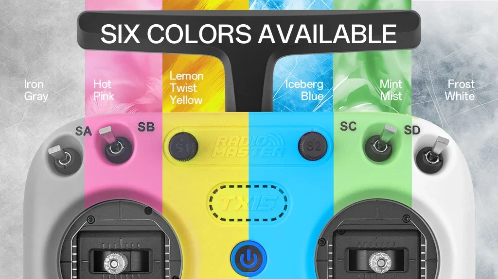 Radiomaster TX15 Radio Controller V5.0 Hall Sensor Gimbals (ELRS / M2) Remote Control 11