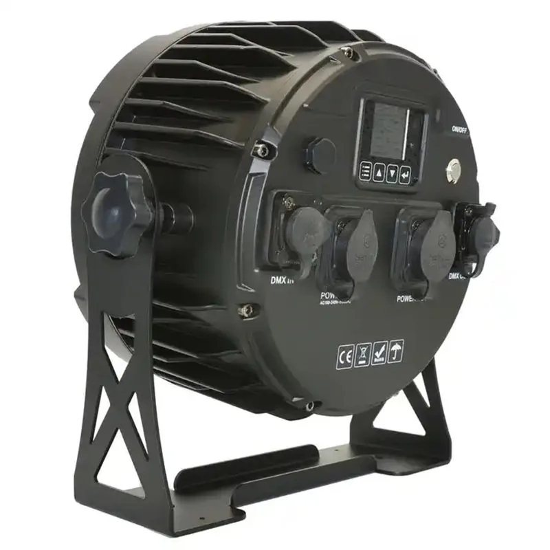 AOPU Battery Powered 12*15W Six-in-one Led Par Light With Remote Control Wireless Stage Lighting for Wedding Performance