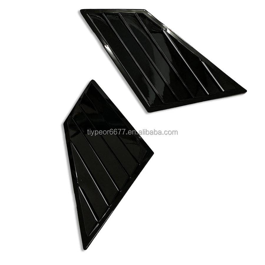 product tiypeor for kia kx5 sportage 2022   2023 rear side window louvers   air vent scoop shades cover blinds exterior accessories-8