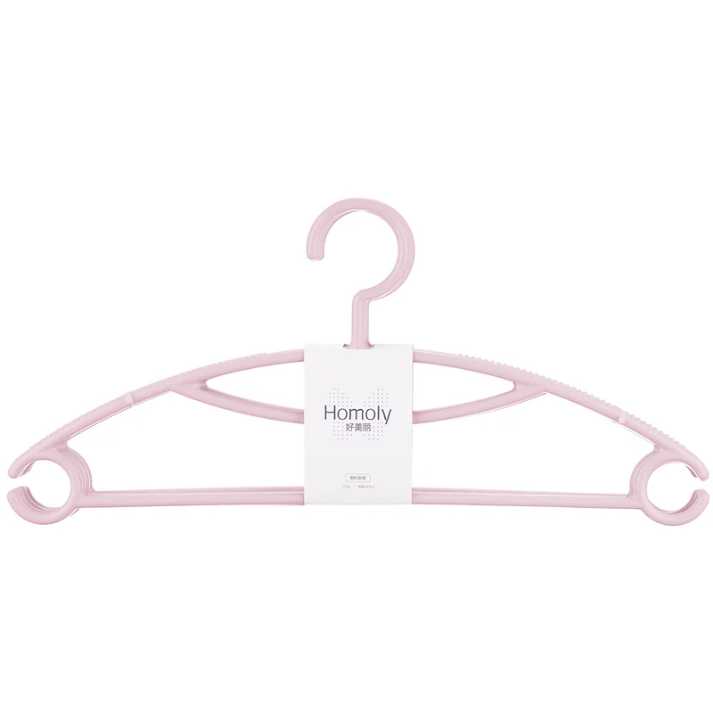 SOLELY Factory's New Custom Plastic Coat multifunctional non-slip Hanger Hot Sale for wardrobe Living Room Balcony Clothing Use