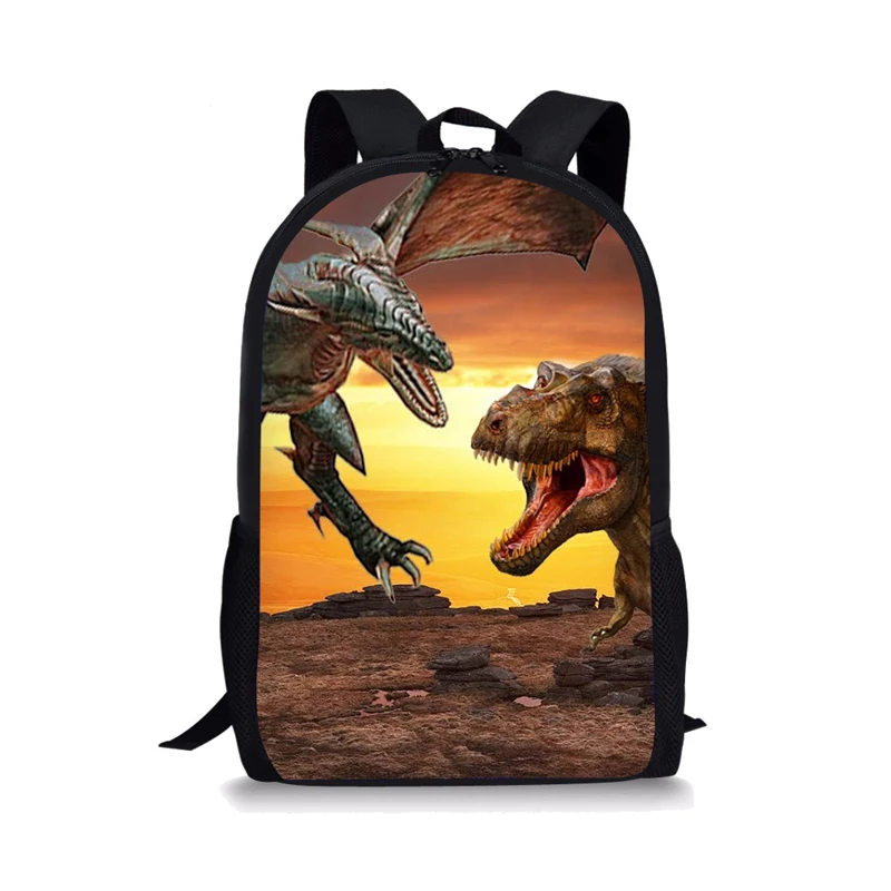 dinosaur backpack set