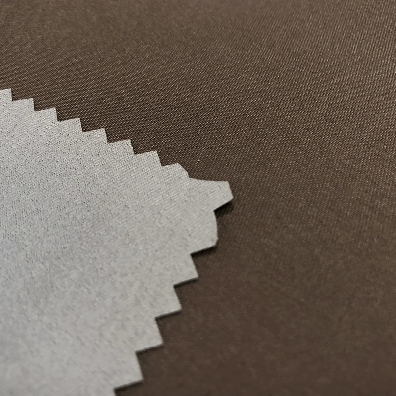 
Уличная одежда, зарядное пальто, ПУ, белое клеевое покрытие, пятнистая персиковая кожа, бархатная ткань 