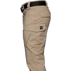 Men's  Waterproof Pants Tactical  Pants Hiking Multi Pockets Cargoes Pant Trousers