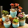 5 blu oceano vasi di fiori