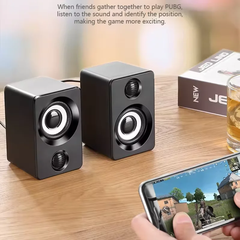 Premium Home Mini Retro Blue-tooth Speaker Smooth Voice Desktop Computer Speaker