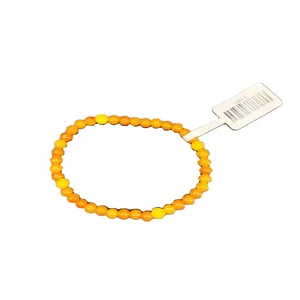 Fine Beaded Bracelet with Natural Yellow Jadeite for Gift Occasions