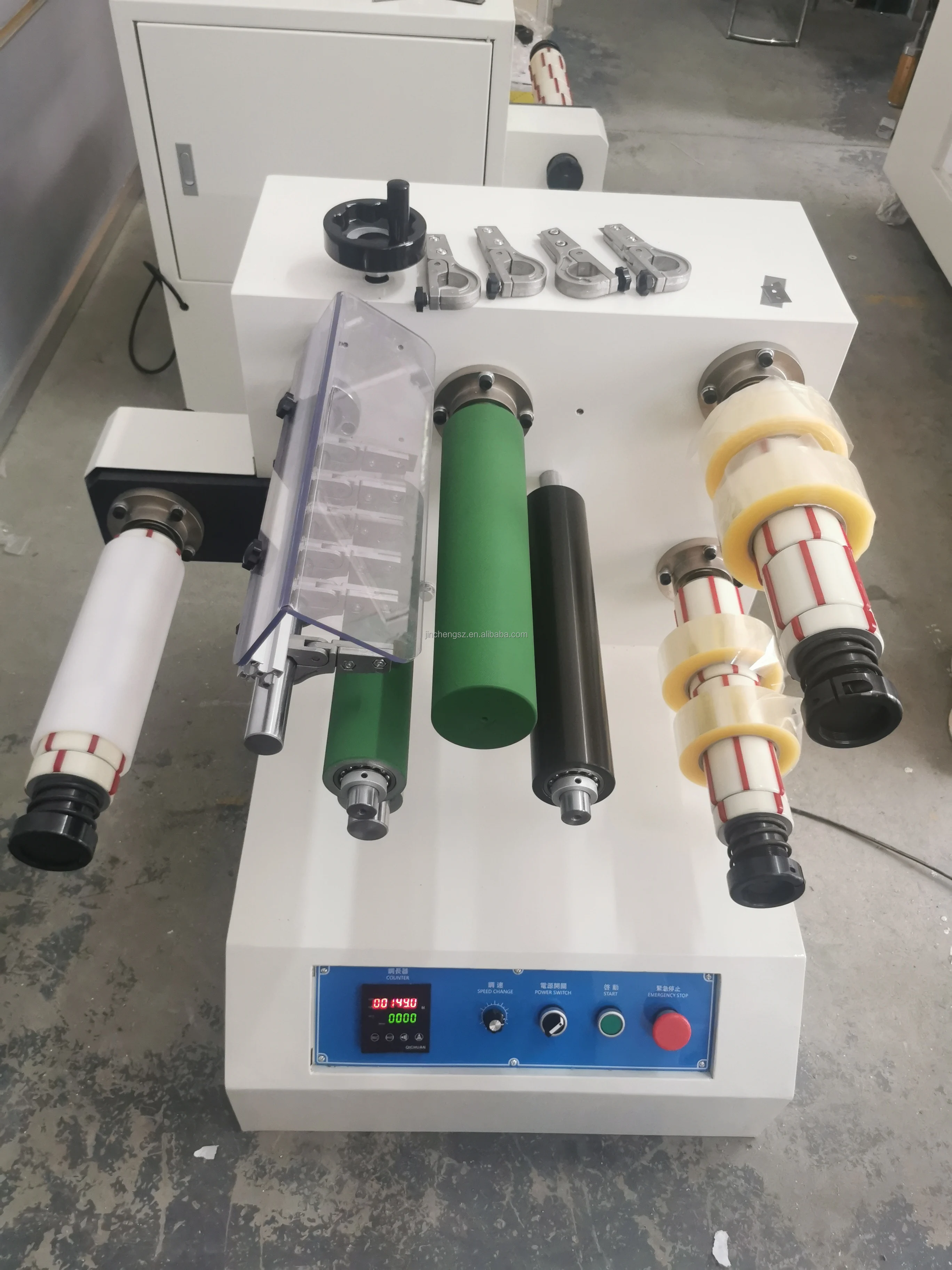 Автоматический упаковщик картонных коробок машина для резки и перемотки малого