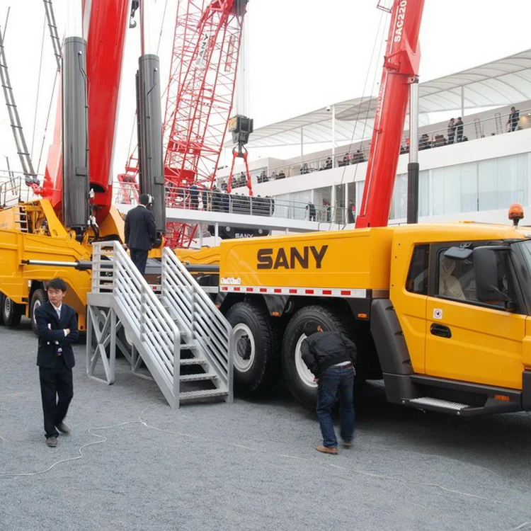 High Efficiency Cheap 160Ton Mobile All Terrain Crane SAC1600S With Telescopic Boom