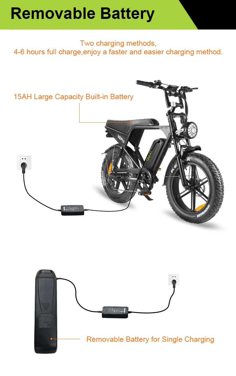 1000W 48V Ebike Electric Hybrid Bike For Adult Battery Assisted Electric Bike Bicycle E-bike Fat Tire E bike OUXI V8 Pro Max 24