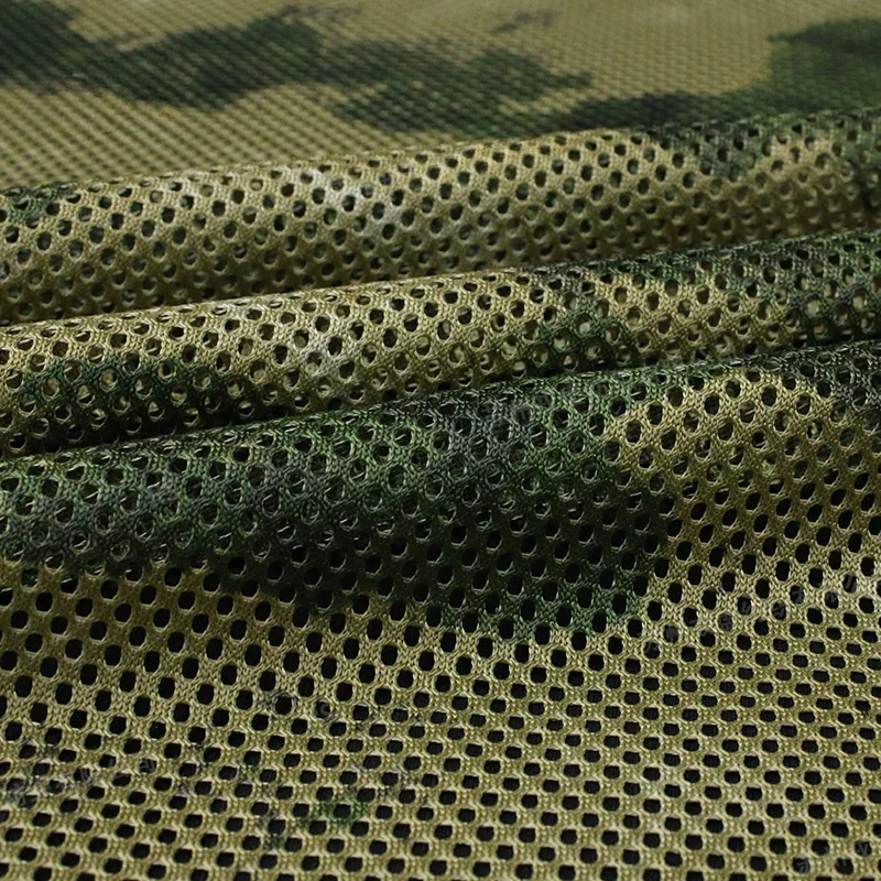 NITRAID  forest ARMY raidback®︎fabric Marine Woodland Green Camouflage NY/CO Twill Quarpel Water