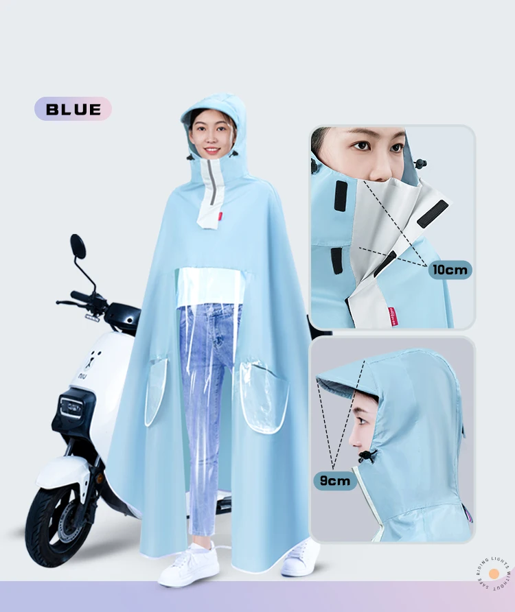 Waterproof Travel Fashion Appearance Motorcycle rain coat Customized Waterproof raincoat supplier