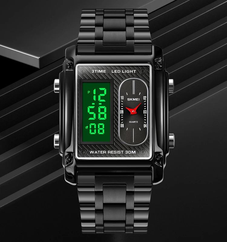 SKMEI 1868 New Arrival Original Luxury Business Watches Fashion Design Sport Waterproof Sport CHARM Wristwatch Digital Watches