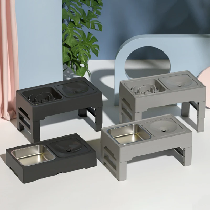 Подставка для миски собак из нержавеющей стали