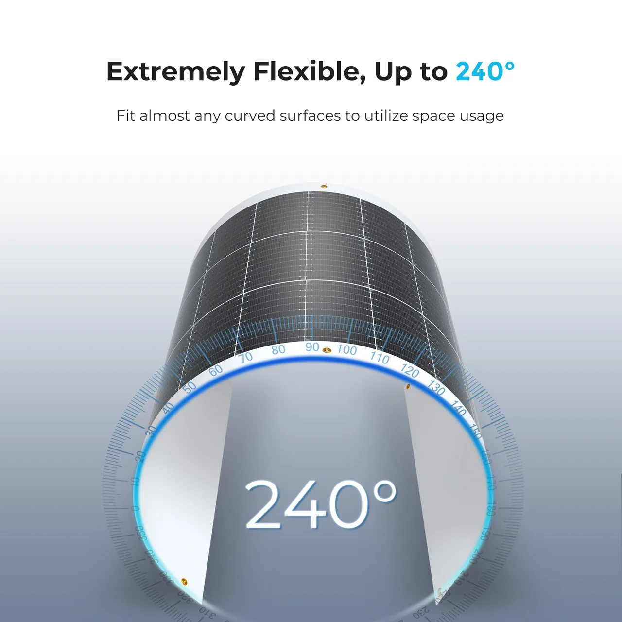 PV Mono Solar Power System 12V 24V 100 150 200 Watt 500 1000W 100W 150W 200W Foldable Thin Film Flexible Solar Panels