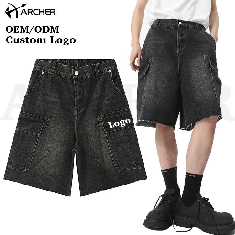 Custom Jorts summer 2024 custom jorts Streetwear Carpenter Shorts Fashion baggy ...