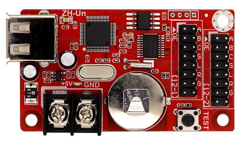 ZH-UN LED Control Card/ Door/ Wall/window P10 Rgb Led Display Controller