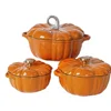 orange pumpkin color-16cm&20cm&20cm