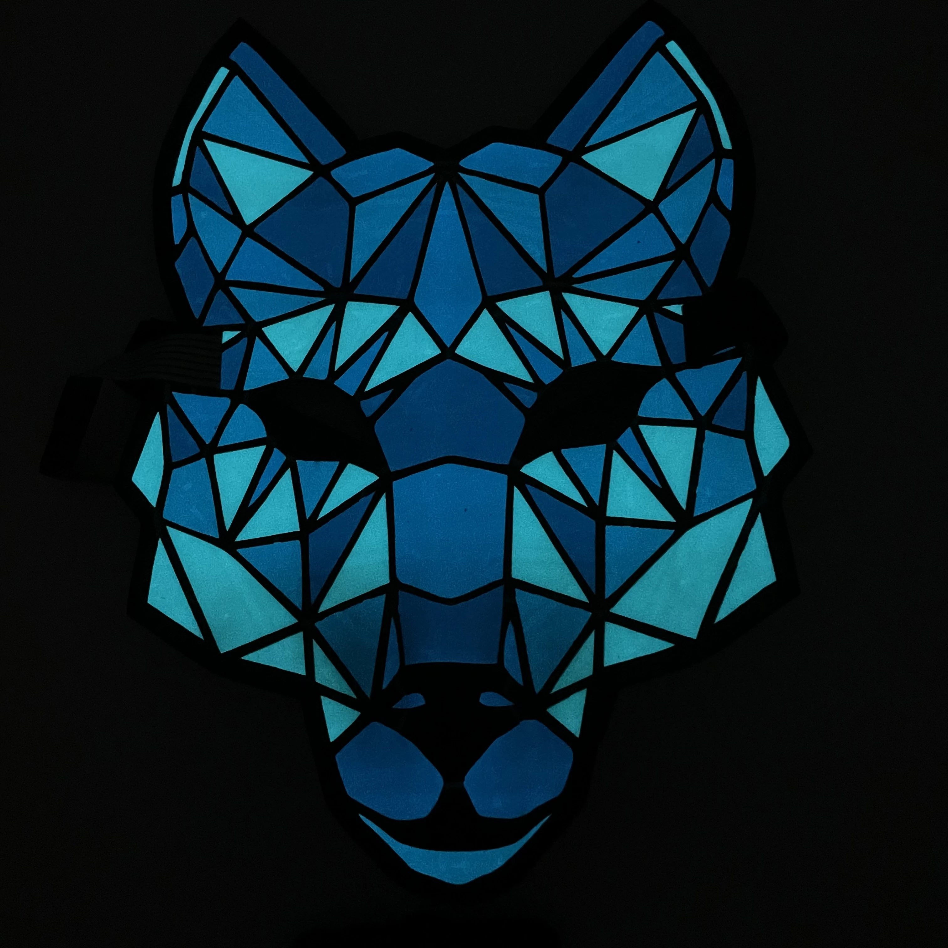 Hot Selling 3D Luminous LED Sound Activated Full Face Halloween Mask Voice Control Party Masks