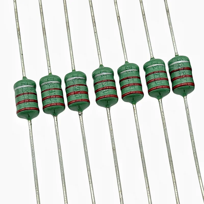0410  0510 series color ring inductance 0.5 W color code inductance package 1/2 w1r0/222 k / 4.7/1/2.2/470 uh mH4 * 10.5 mm