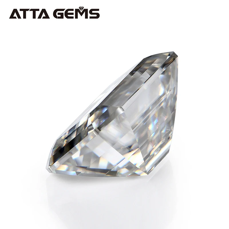 Synthetic Loose Gemstone 7x5mm Carat Emerald Cut Moissanite