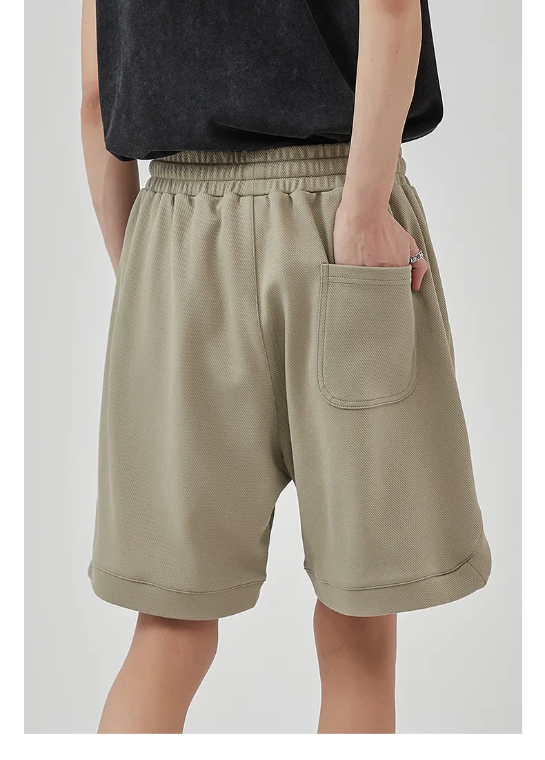 Wholesale 93 Cotton 380 Gsm Threepocket Design Workout Shorts Fitness